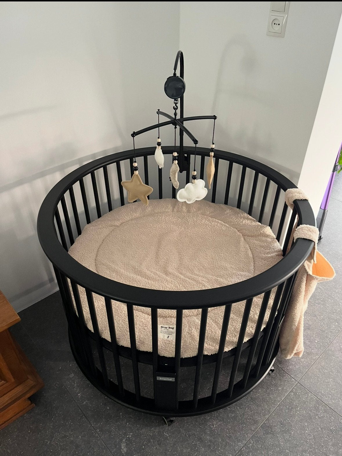 Bopita rondo box, Kinderen en Baby's, Boxen, Ophalen, Zo goed als nieuw, Rond, Boxkleed