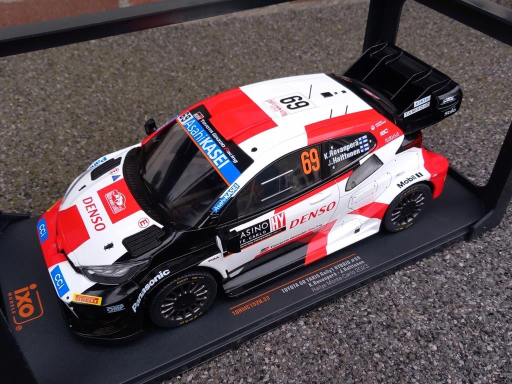 Toyota GR Yaris Rally1 Hybrid

Rallye Monte Carlo 2023
#69, Hobby en Vrije tijd, Modelauto's | 1:18, Ophalen of Verzenden, Nieuw