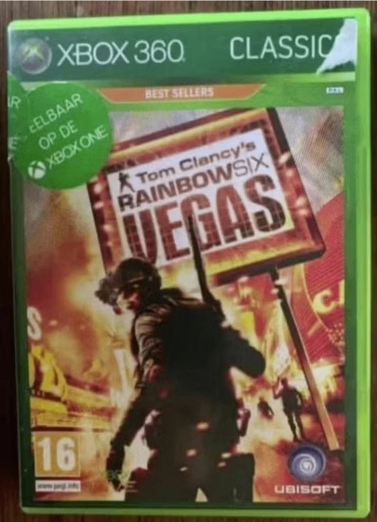 Xbox 360 One game; Tom Clancy's Rainbow Six Vegas, spel, Shooter, 1 speler, Ophalen of Verzenden, Zo goed als nieuw