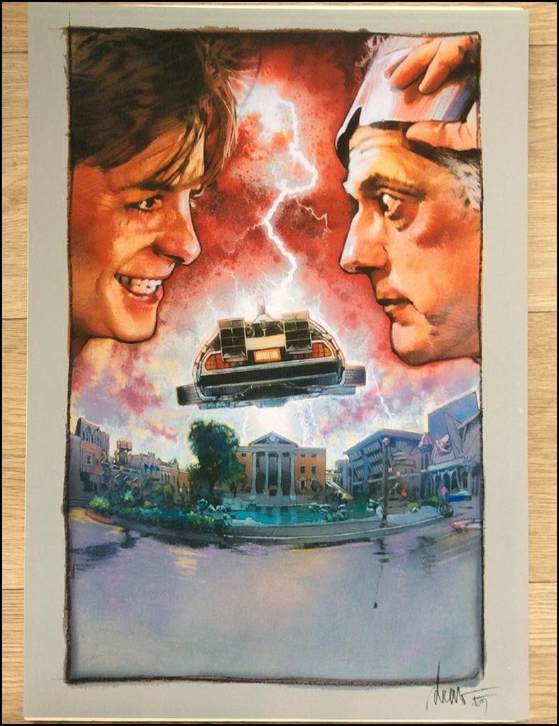 BACK TO THE FUTURE 2015 film Print Poster, Verzenden, Nieuw, Poster