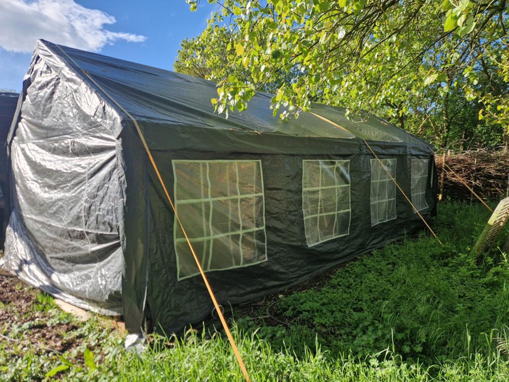 Partytent 8x4 meter, Ophalen, Minder dan 5 meter