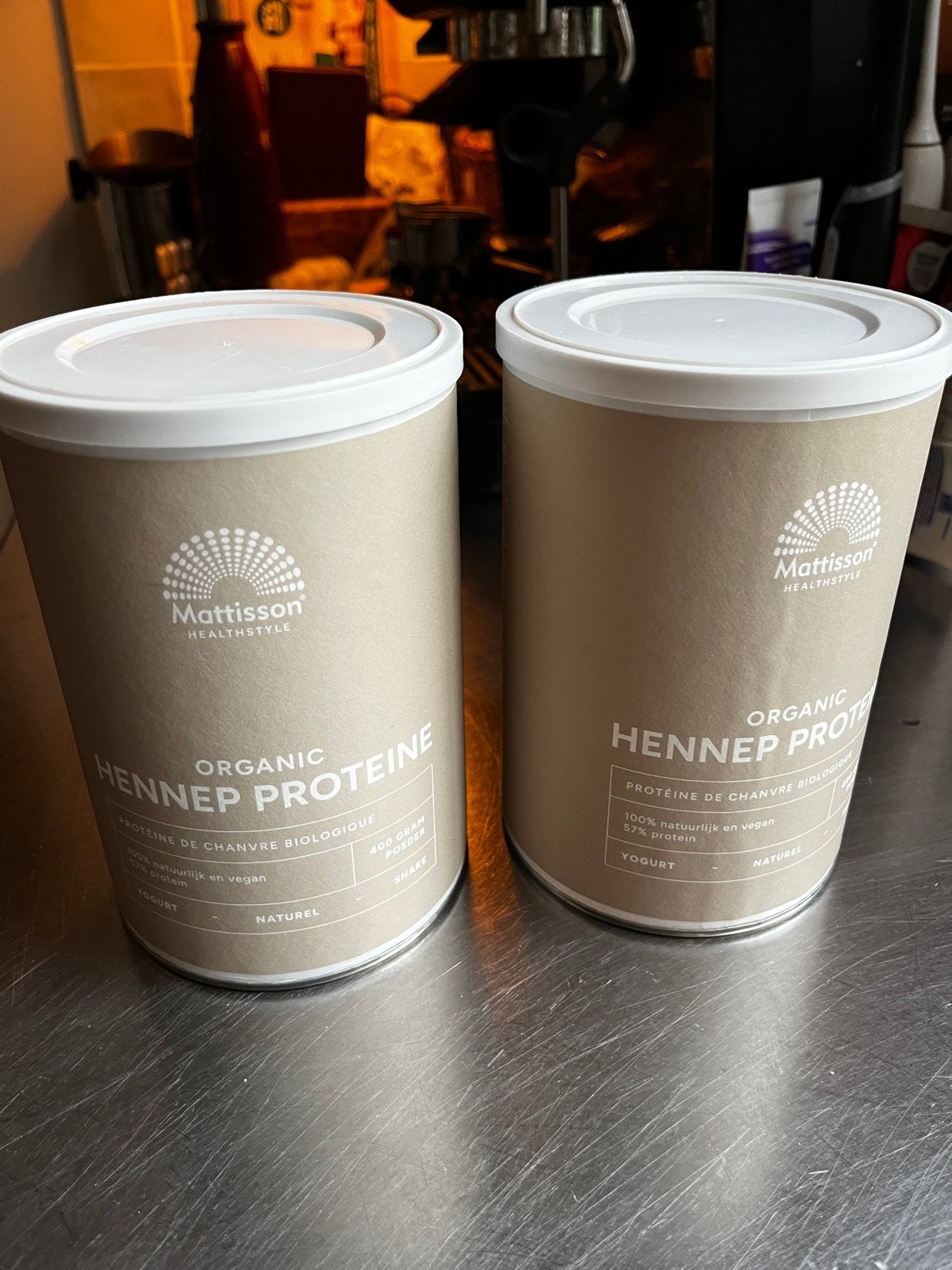 Eiwitpoeder - Mattisson Healthstyle Organic Hennep 400g, Sport en Fitness, Ophalen of Verzenden, Nieuw, Poeder of Drank