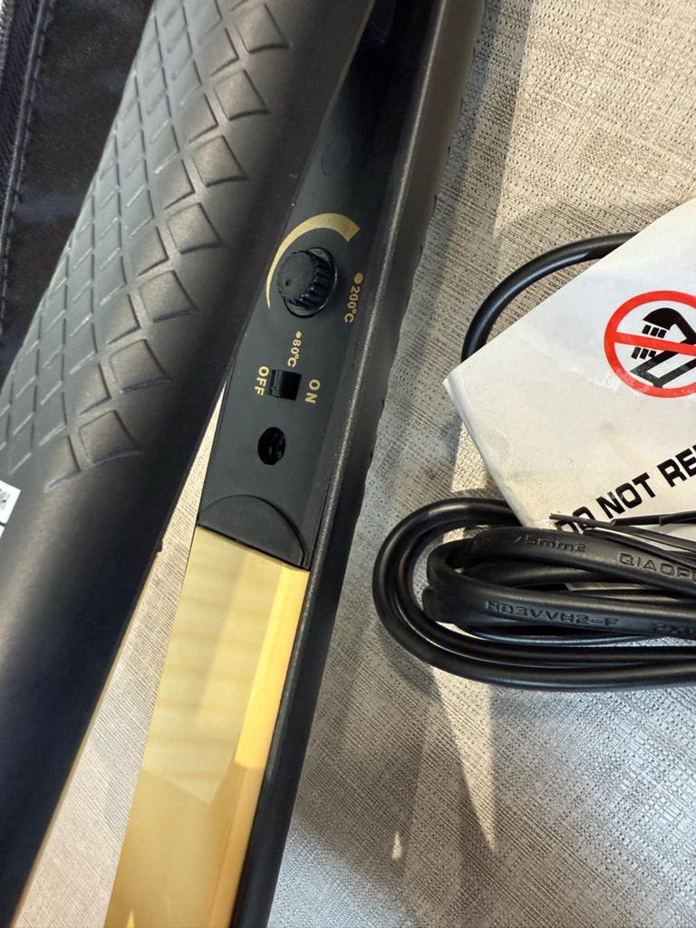 Comair Hair Straightener Ceramic Temperature Control, Ophalen, Zo goed als nieuw, Haarverzorging