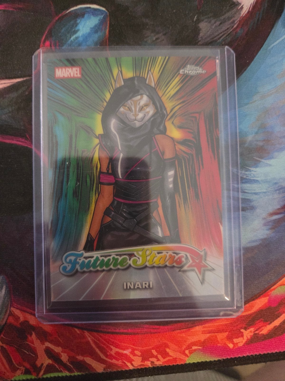 Topps Marvel Future Stars Inari Foil Kaart, Ophalen of Verzenden
