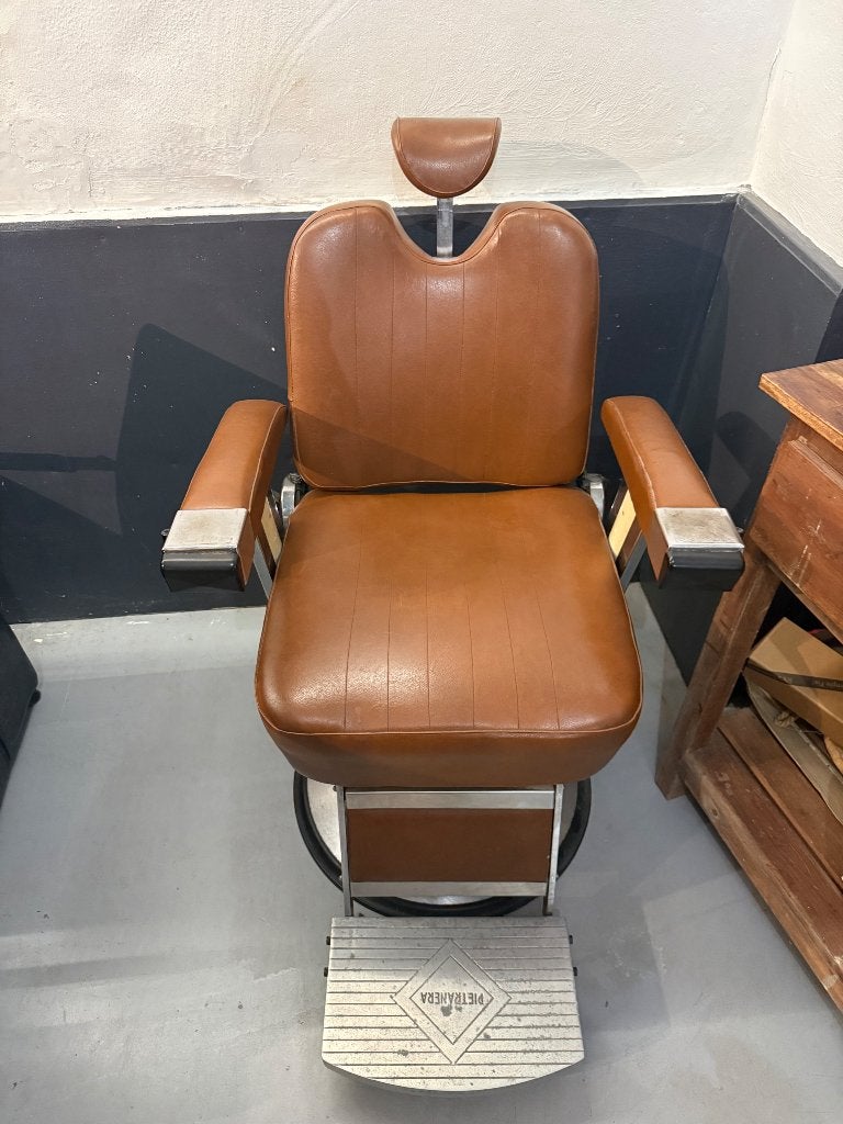 Barberstoel vintage, Ophalen