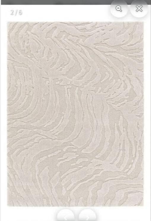 Modern design vloerkleed 160x230 – crème/beige luxe tapijt, 150 tot 200 cm, 200 cm of meer, Ophalen of Verzenden, Zo goed als nieuw