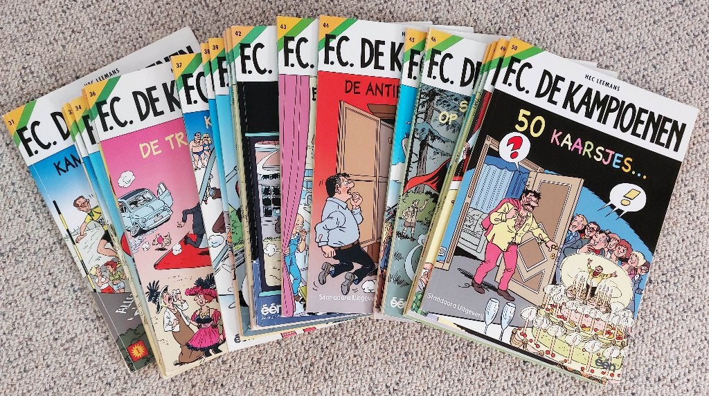 FC de Kampioenen, Gelezen, Eén stripboek, Hec Leemans, Ophalen of Verzenden