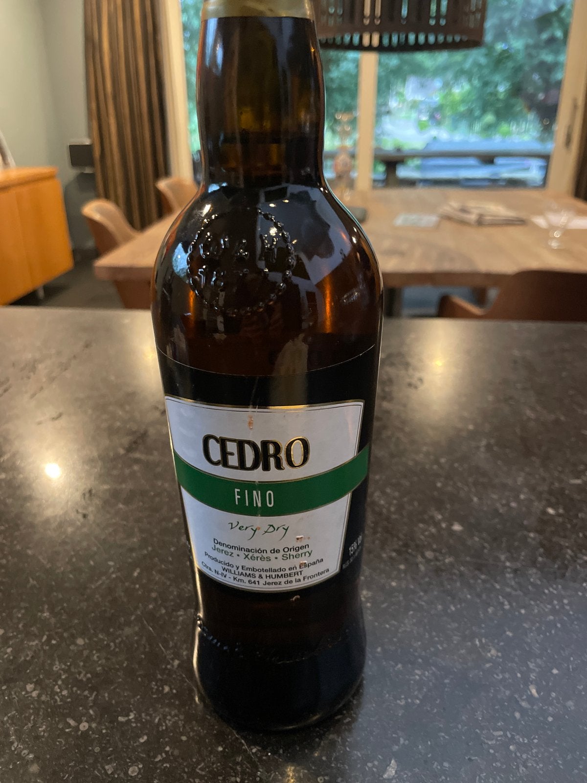 Cedro Fino Sherry - Zeer Droog uit Jerez, Verzamelen, Wijnen, Ophalen of Verzenden, Nieuw, Spanje, Overige typen