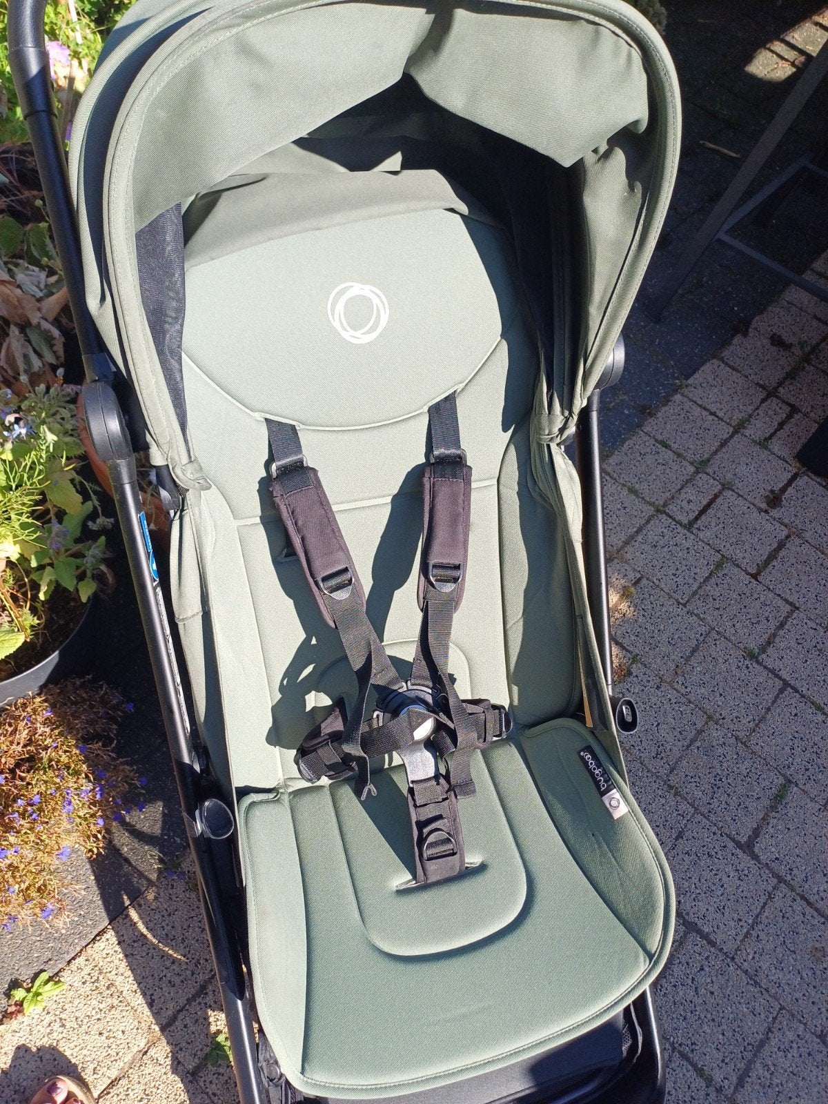 Bugaboo Butterfly Forest Green met alle accessoires, Ophalen, Gebruikt, Kinderwagen, Bugaboo