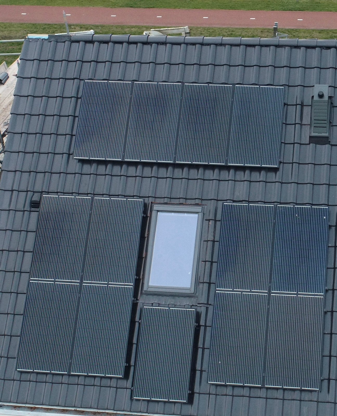Zonnepanelen, Ophalen, Gebruikt, Compleet systeem