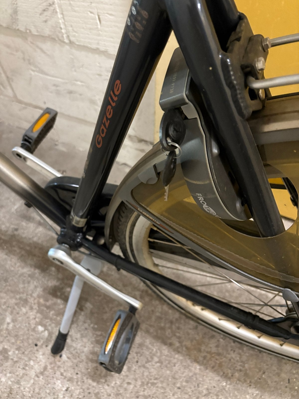 Gazelle Orange fiets - Goed onderhouden, Fietsen en Brommers, Fietsen | Dames | Damesfietsen, Ophalen, Velgrem, Versnellingen