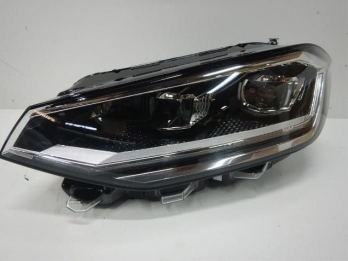 VW Golf Sportsvan Facelift VOLLED Koplamp Links, Ophalen of Verzenden, Gebruikt