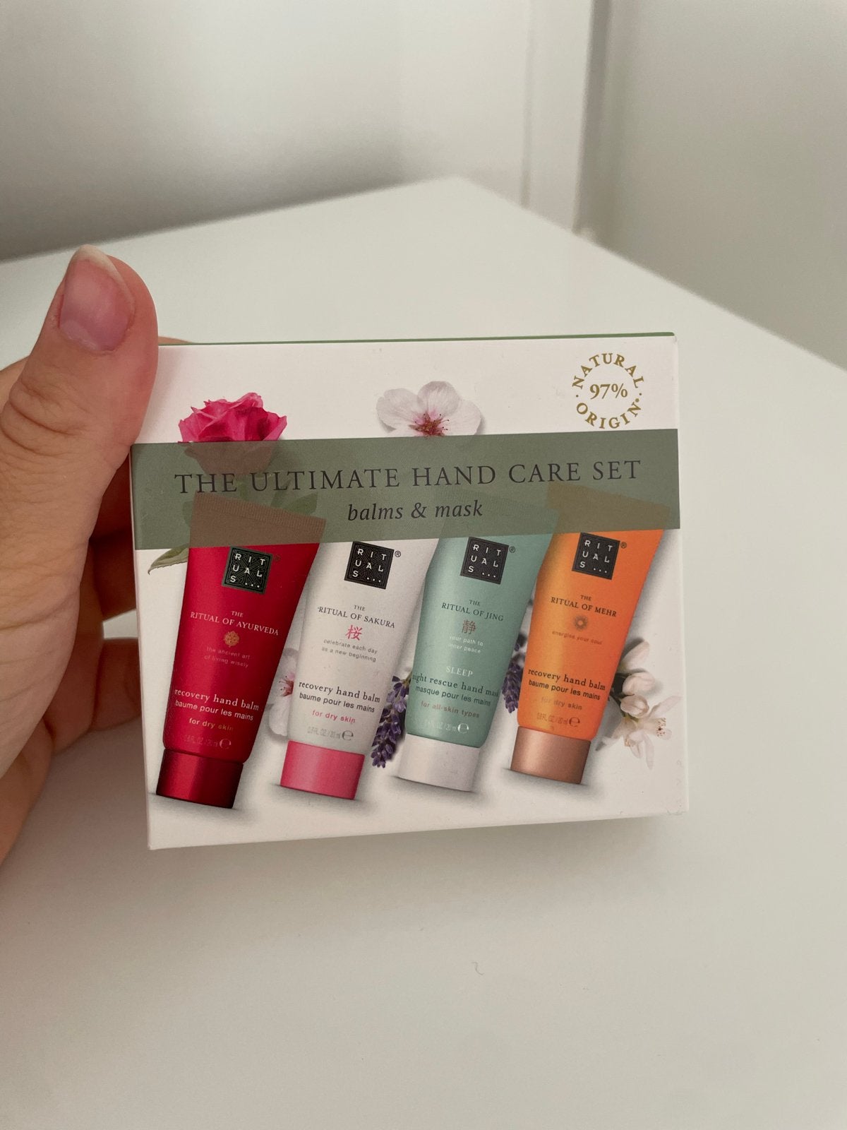 Rituals The Ultimate Hand Care Set - Balms & Mask, Ophalen of Verzenden, Nieuw, Bodylotion, Crème of Olie