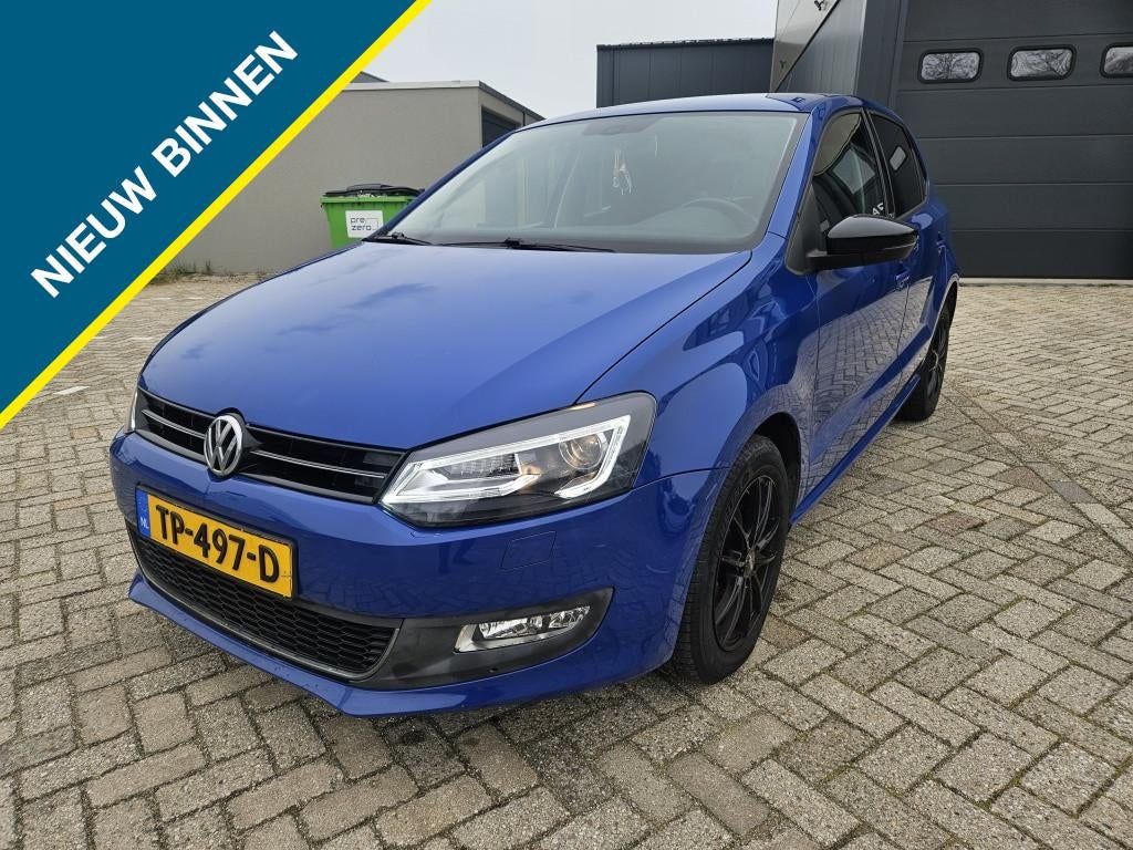 Volkswagen Polo 1.2-12V Bl.M Comfl. (bj 2011), Voorwielaandrijving, Euro 5, 967 kg, Blauw