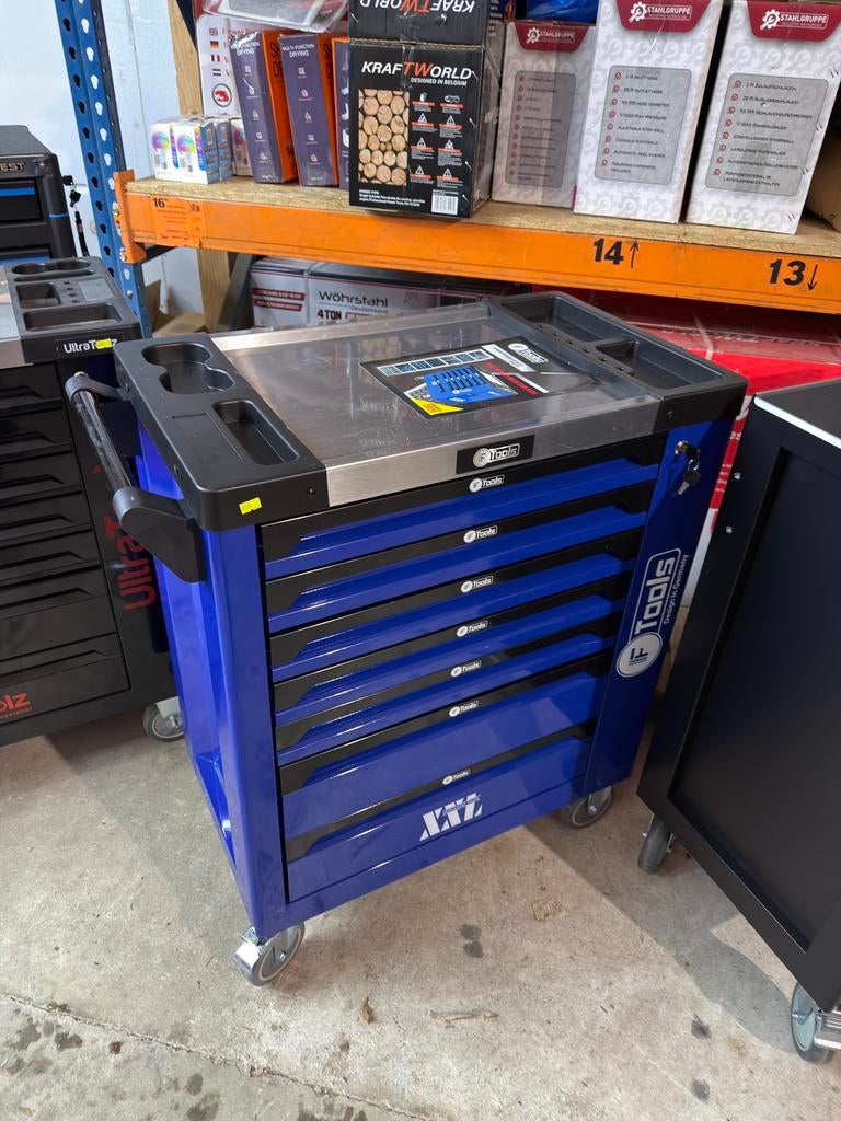 Gevulde gereedschapswagen werkbank nieuw compleet, Ophalen, Nieuw, Minder dan 70 cm