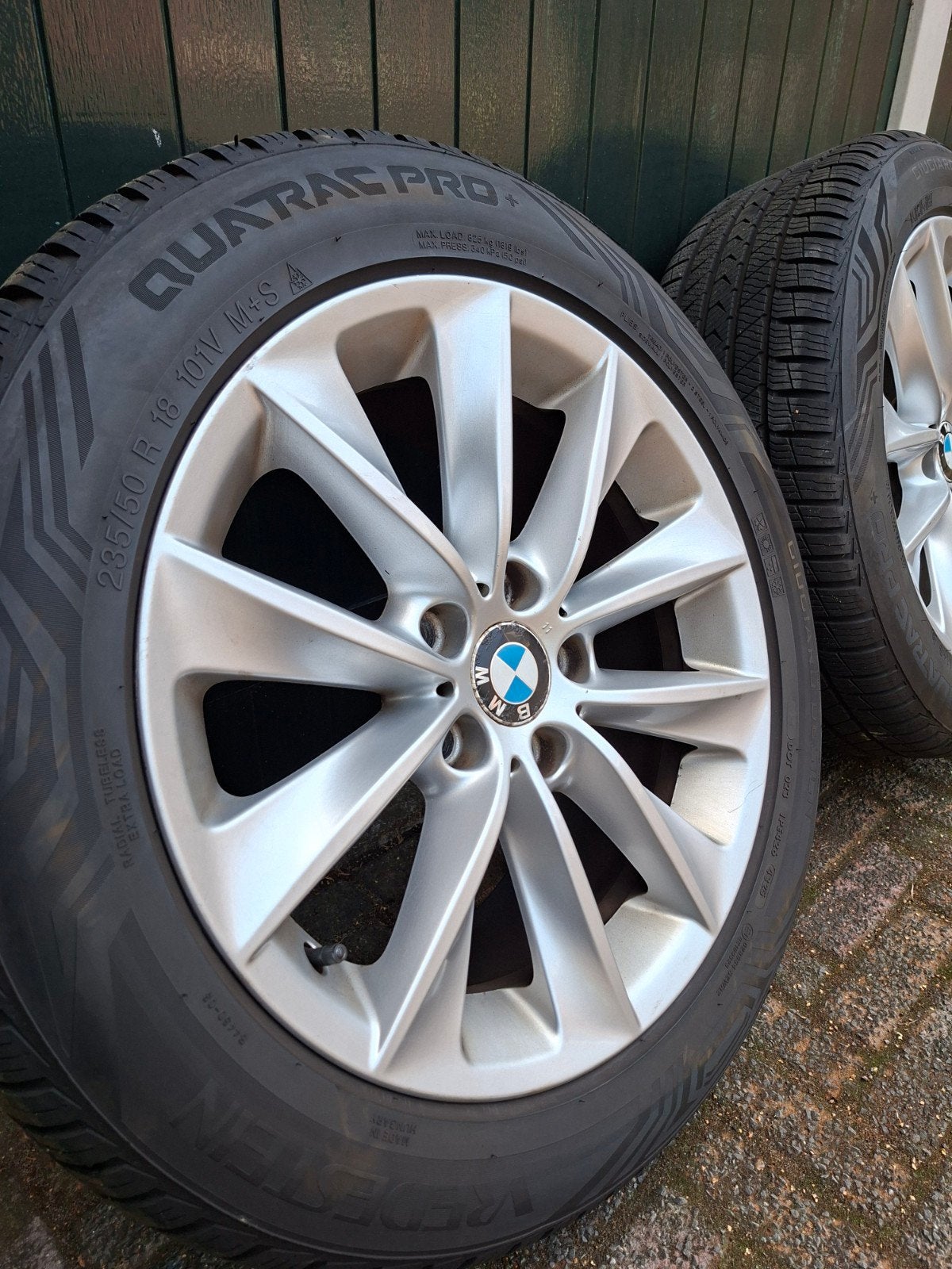 BMW 18 inch velgen Vredestein Quatrac Pro All Season band, Ophalen, 18 inch, Gebruikt, Banden en Velgen