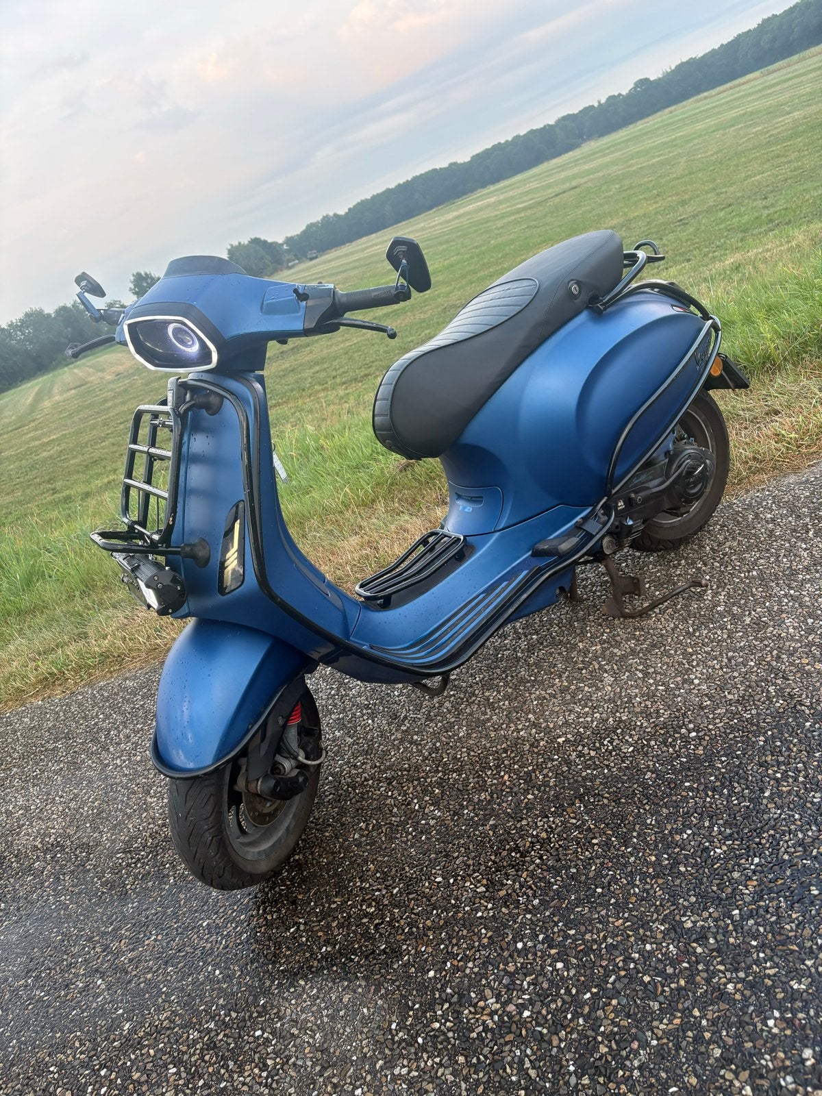 Vespa met 80cc Malossi, Ophalen, Gebruikt