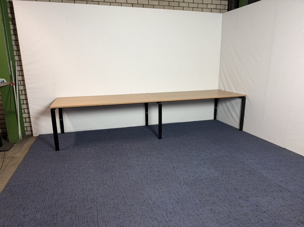 Vergadertafel Palmberg, Kersen Havanna blad, 360 x 100 cm., Ophalen, Gebruikt