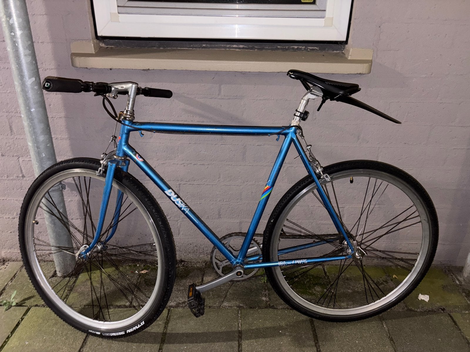 Single speed fiets (project bike), Fietsen en Brommers, Gebruikt, Velgrem, 53 tot 57 cm, Ophalen