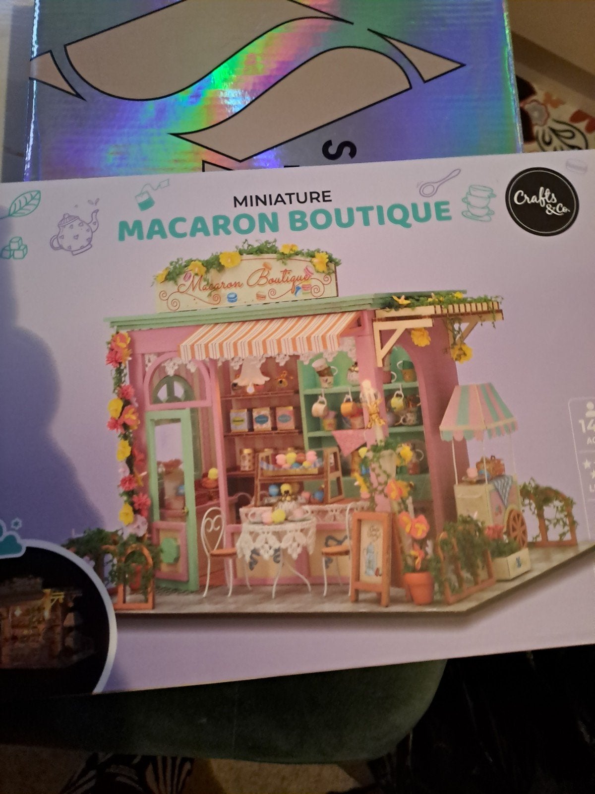 Miniatuur Macaron Boetiek Knutselset - Crafts & Co, Ophalen of Verzenden