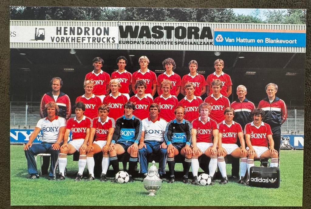 AZ teamkaart, Verzamelen, Sportartikelen en Voetbal, Ophalen of Verzenden, Zo goed als nieuw, AZ, Shirt