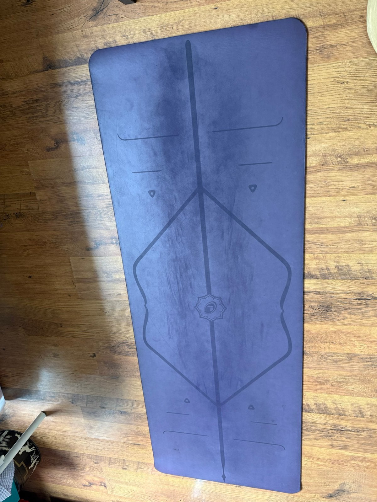 Liforme yoga mat, Ophalen of Verzenden, Zo goed als nieuw, Yogamat