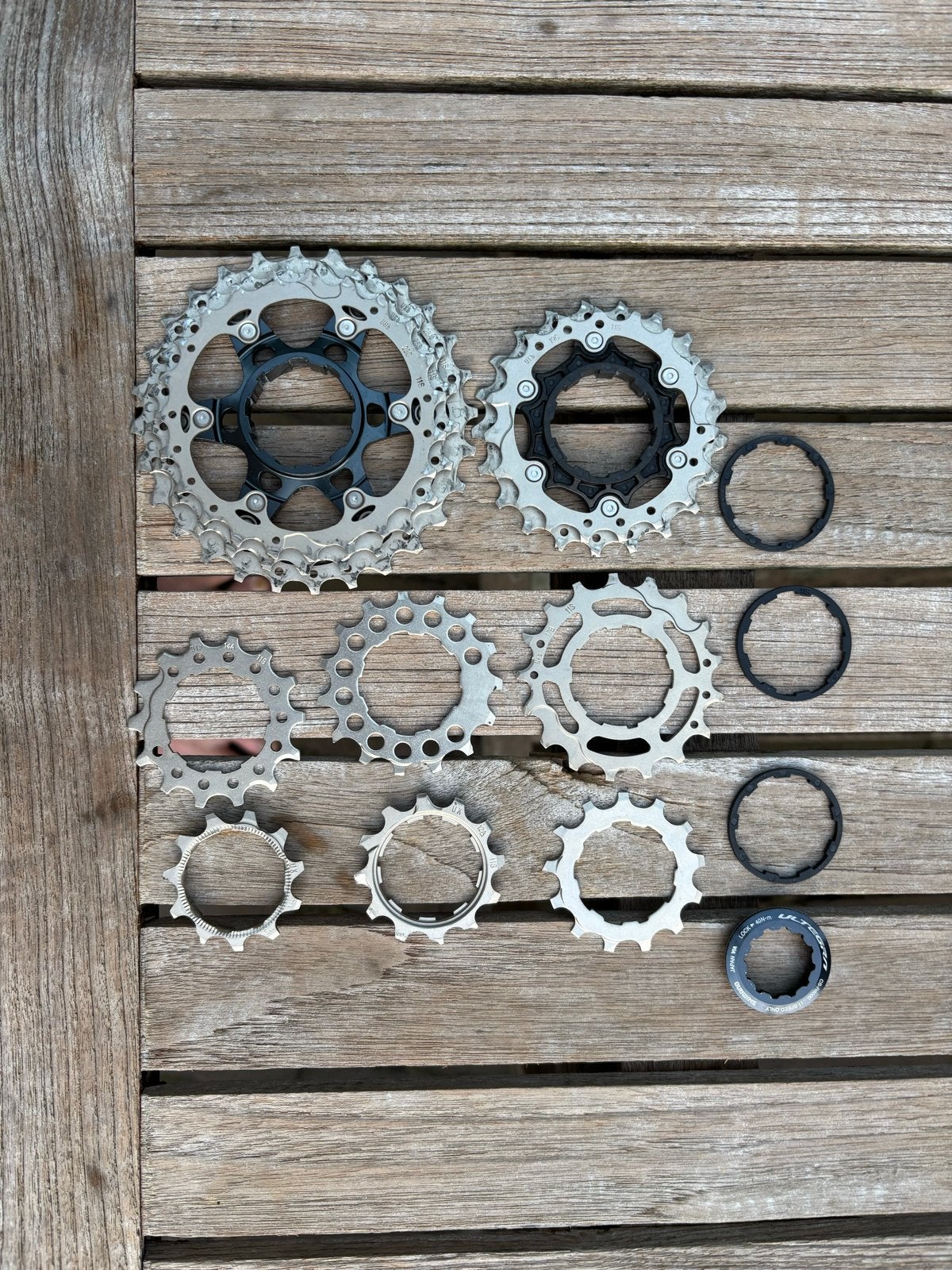 Shimano Ultegra CS-R8000 11-28 racefiets cassette, Overige materialen, Ophalen of Verzenden, Zo goed als nieuw, Derailleur of Ketting