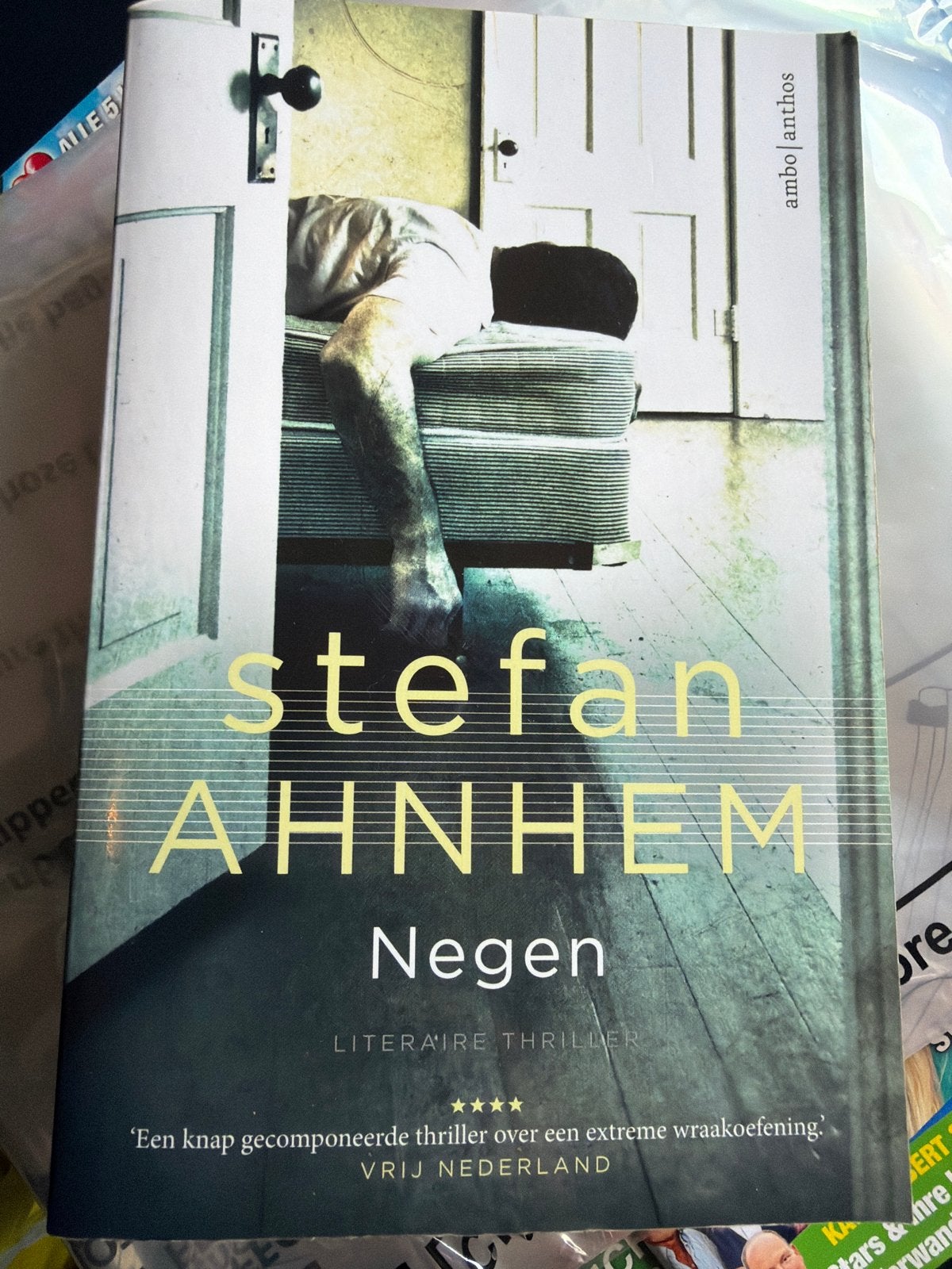 KKK.   Stefan Ahnhem - Negen, Stefan Ahnhem, Ophalen of Verzenden, Zo goed als nieuw