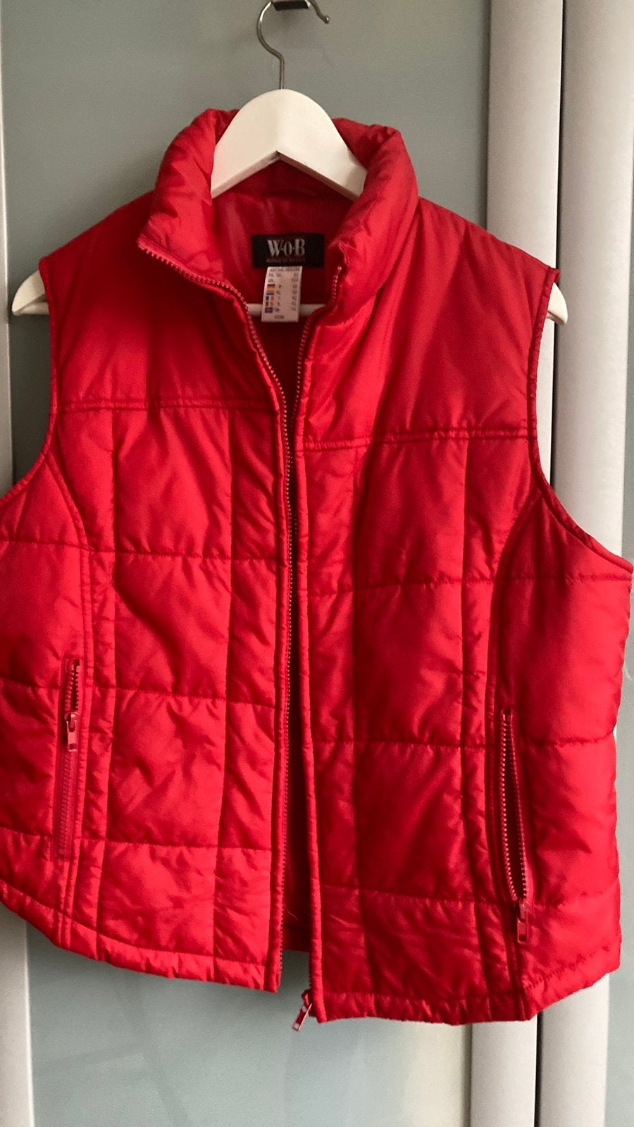 Prachtige NIEUW  W-OB BODYWARMER maat 40, Kleding | Dames, Bodywarmers, Ophalen of Verzenden, Nieuw, Rood