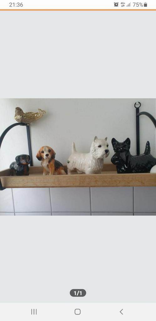 Honden beelden, Verzamelen, Ophalen, Zo goed als nieuw, Dier