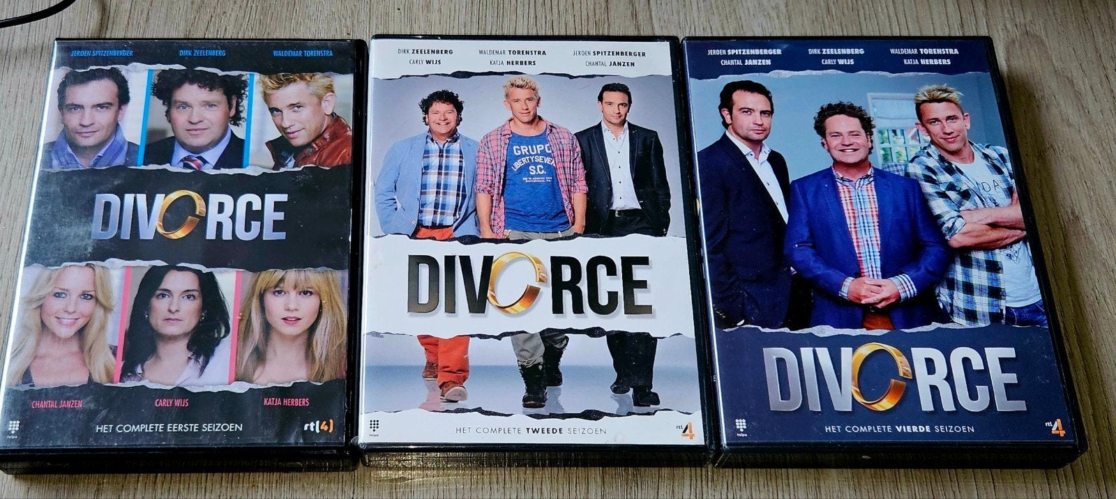Divorce Seizoen 1, 2 en 4 DVD Boxset - Nederlandse Serie, Gebruikt, Nederlands, Seizoen 1, Komedie