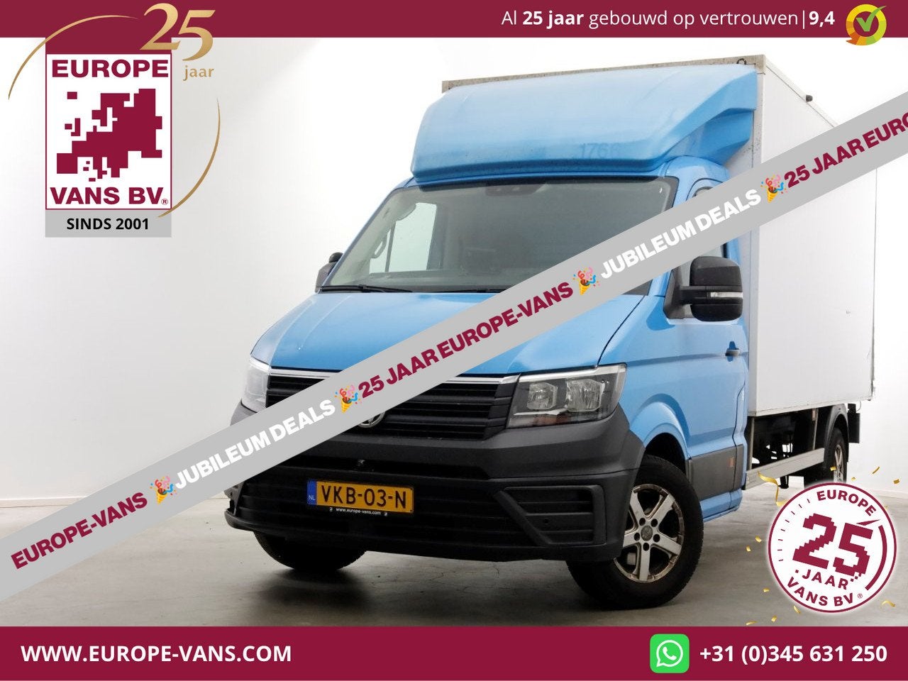 Volkswagen Crafter 35 2.0 TDI E6 Bakwagen met achterdeuren 2, Voorwielaandrijving, Gebruikt, 4 cilinders, 2500 kg