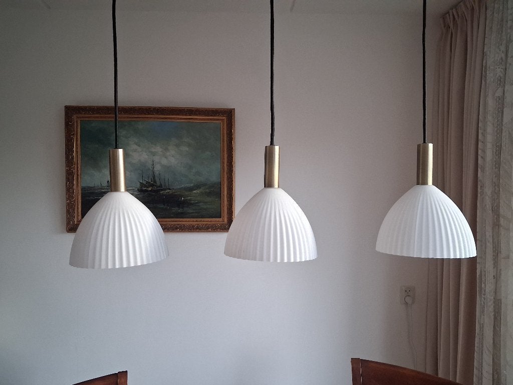 sfeervolle eetkamerlamp, Ophalen, Klassiek, E14 (klein), Glas