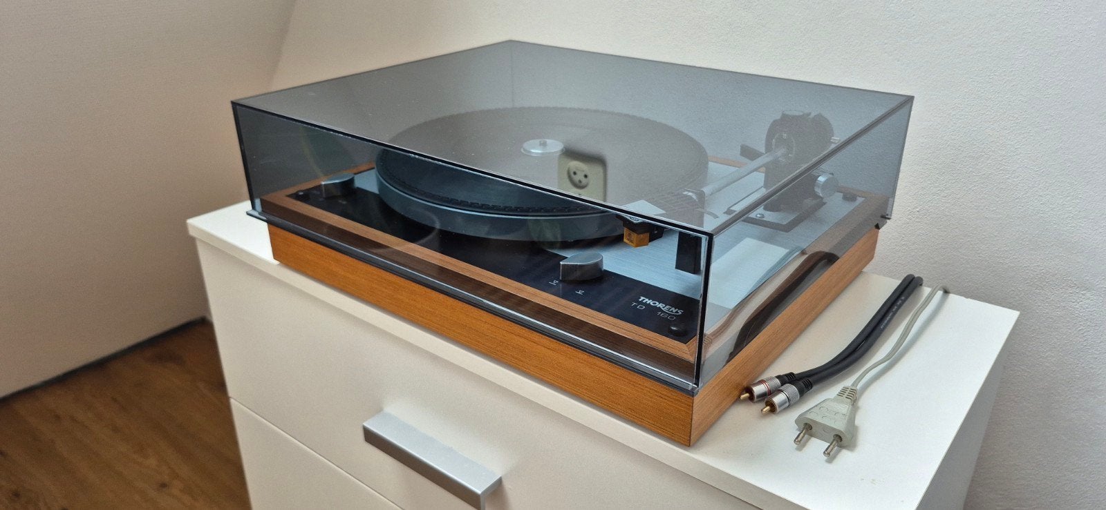 Thorens TD 160 Platenspeler - Klassieke Hifi Draaitafel, Ophalen of Verzenden