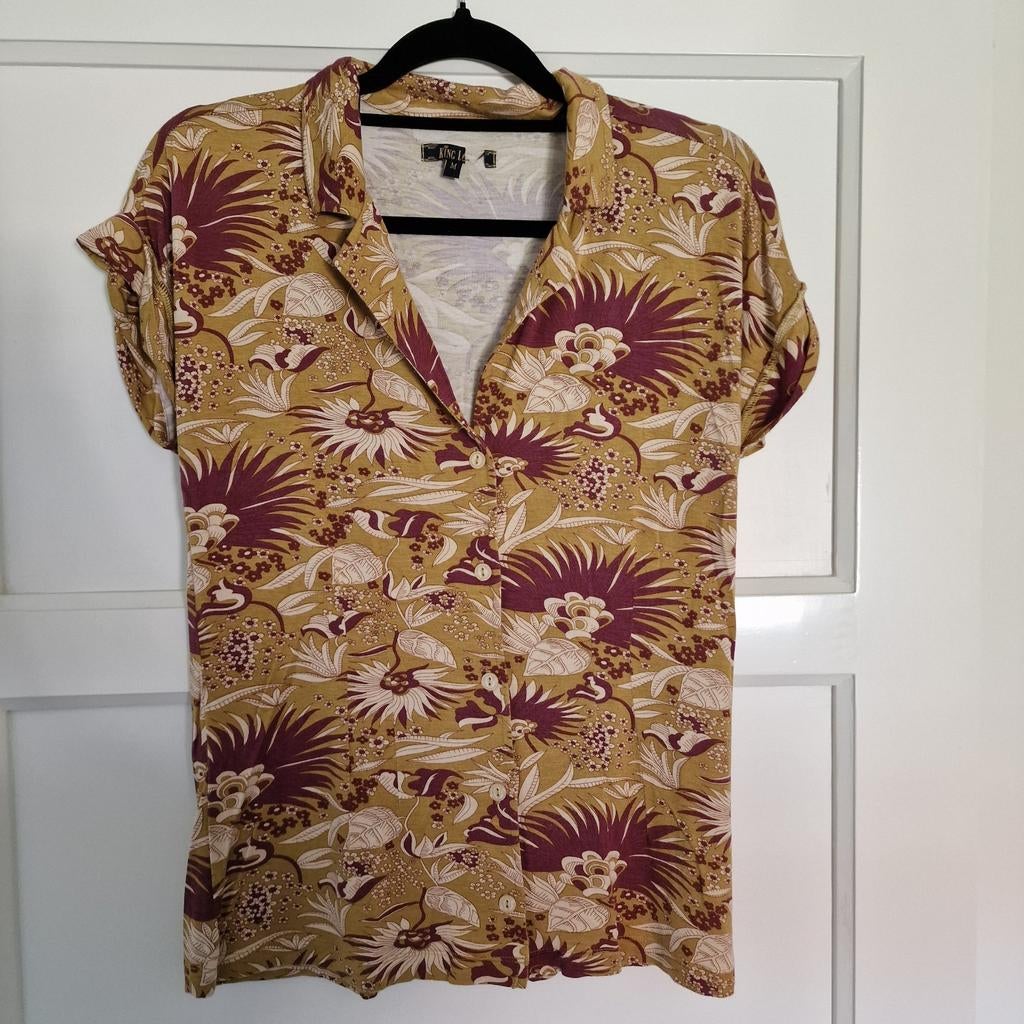 King Louie blouse maat M, King Louie, Ophalen of Verzenden, Zo goed als nieuw, Maat 38/40 (M)