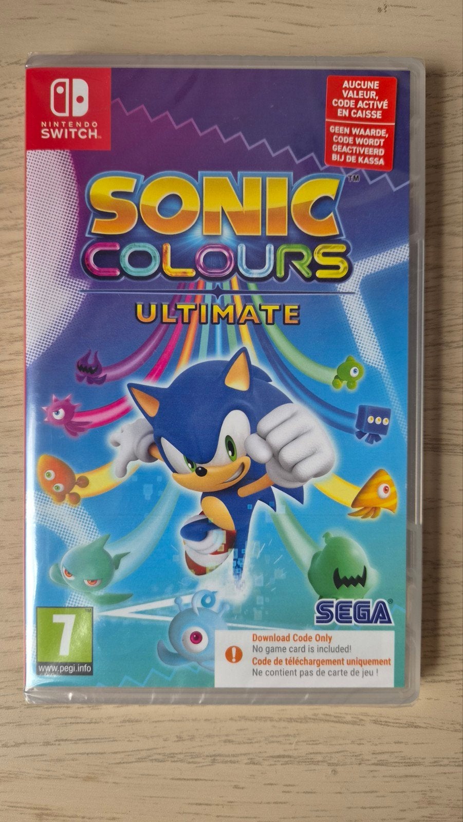 Sonic Colours Ultimate - Nintendo Switch (Download Code), Met games, Nieuw, Ophalen of Verzenden, Zonder controller