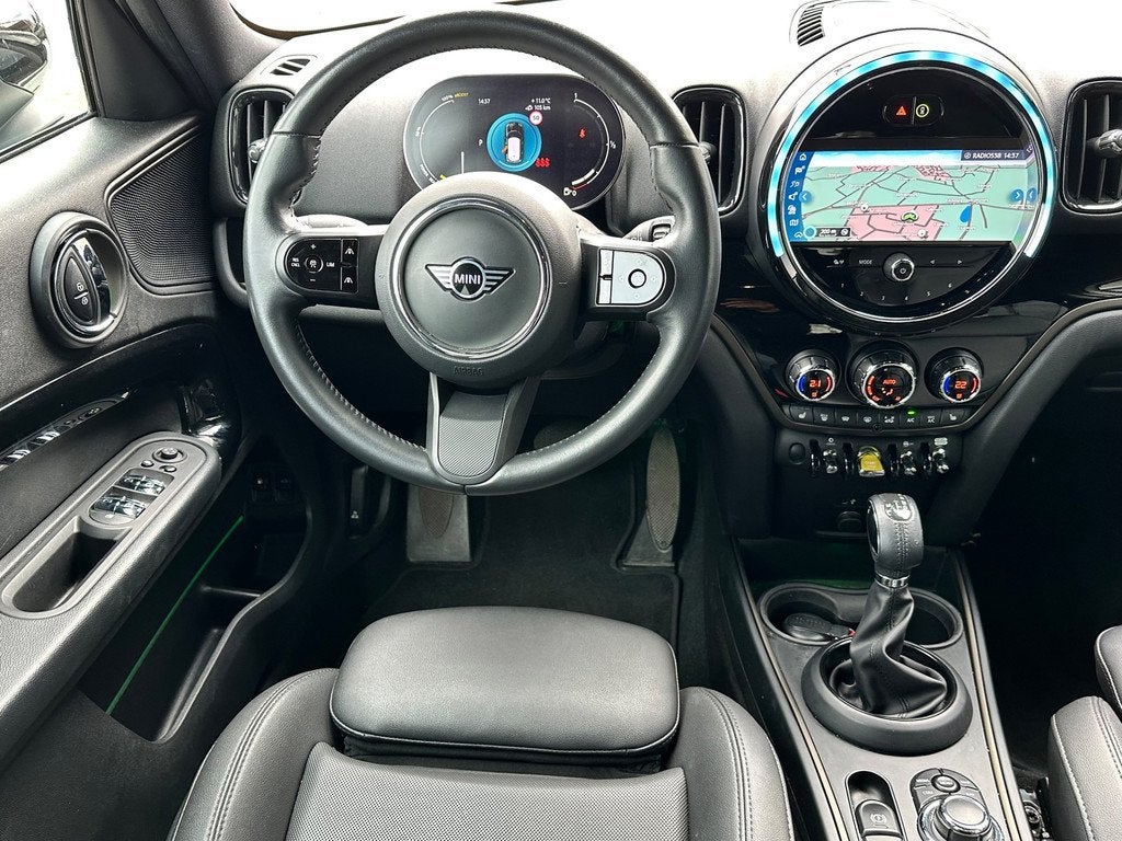 Mini Mini Countryman Cooper SE 220pk ALL4 Chili / LEER / Ada, Auto's, Mini, Automaat, Gebruikt, Countryman, Wit