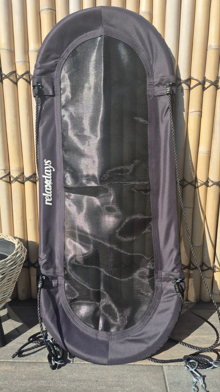 Relaxdays Nestschommel Hangmat Hommel, Ophalen, Nieuw, Meerpersoons, Buiten