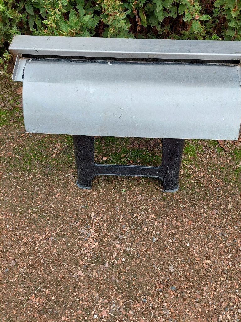 Waterval voor vijver/zwembad. 60 cm breed., Ophalen, Gebruikt, Rvs, Waterval