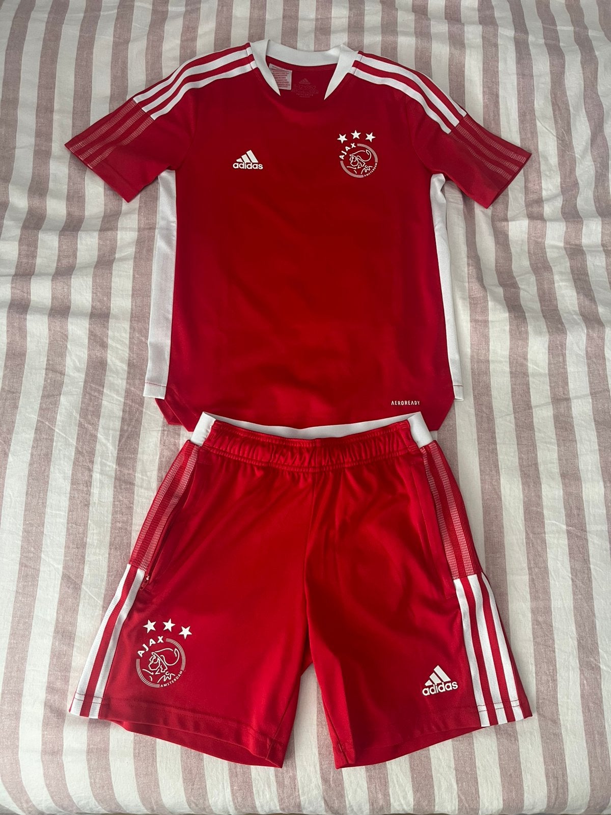Ajax trainingsset kids, Maat XS of kleiner, Verzenden, Gebruikt, Trainingspak