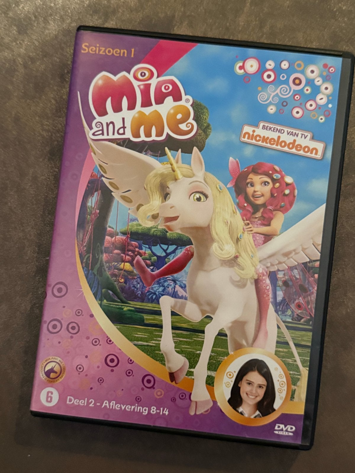 Mia and Me - Seizoen 1 Deel 2 (Aflevering 8-14) DVD, Animatie, Nederlands, Tv-serie, Zo goed als nieuw