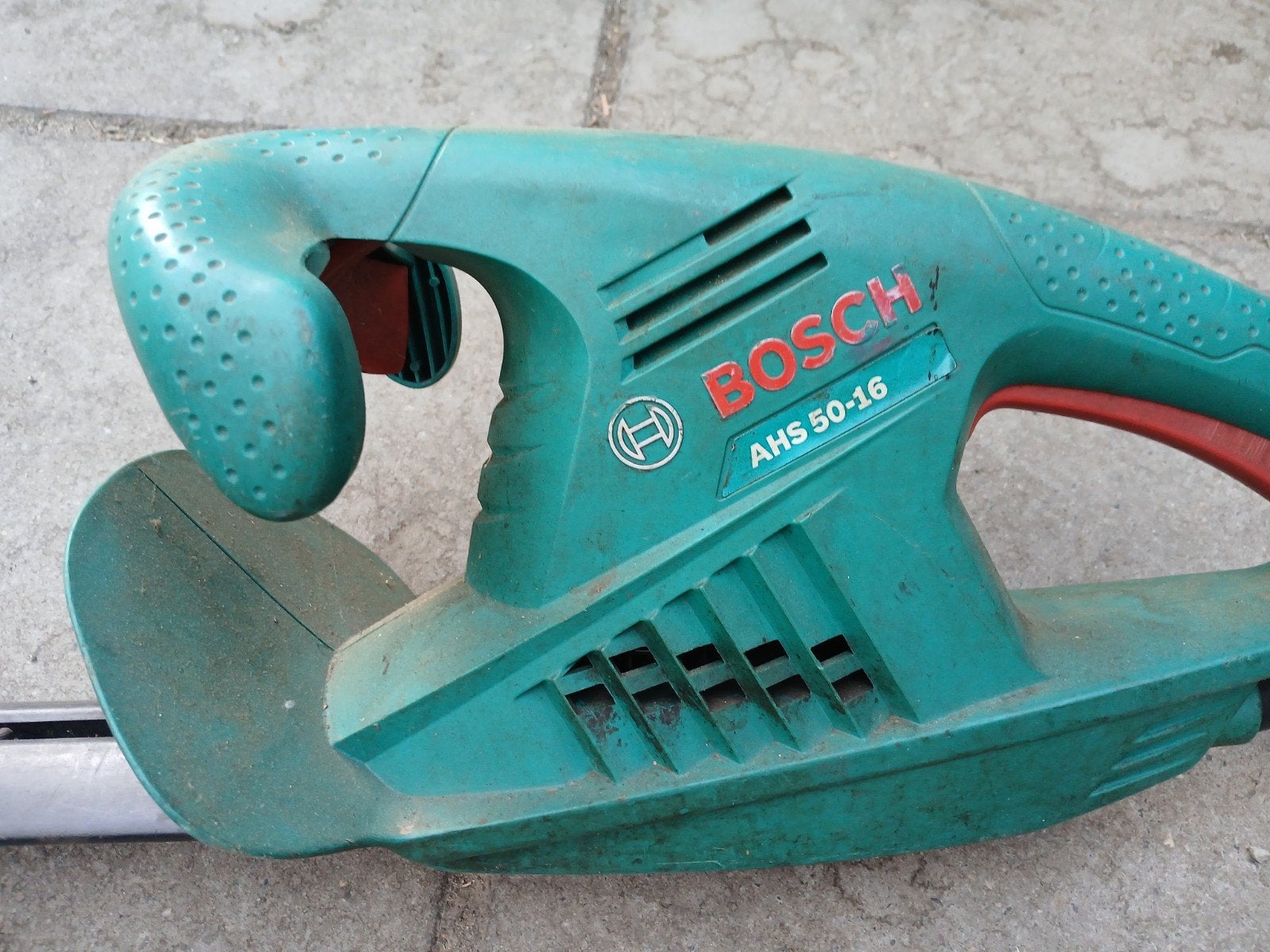 Elektrische heggenschaar Bosch AHS 50-16, Tuin en Terras, Heggenscharen, Ophalen, Gebruikt, Elektrisch, Bosch
