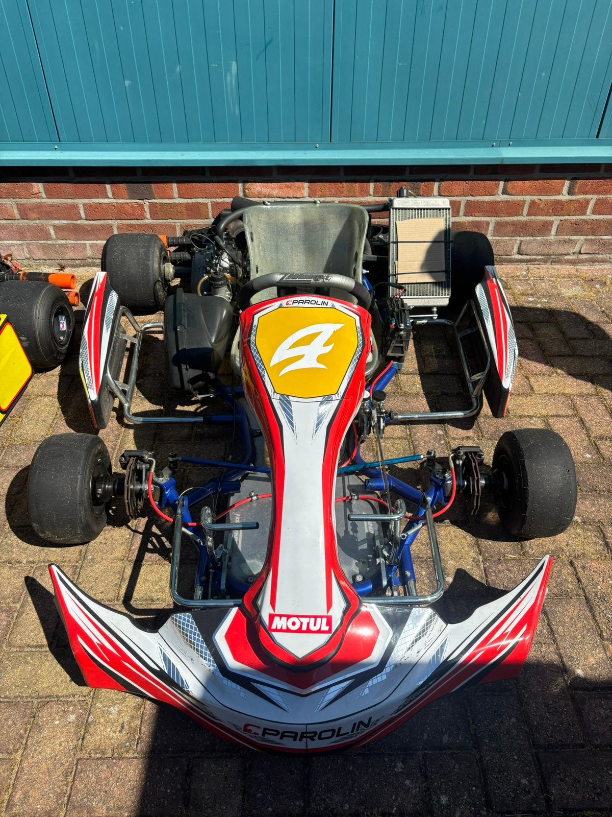 Parolin kart DD2, Sport en Fitness, Karting, Ophalen, Zo goed als nieuw, Kart