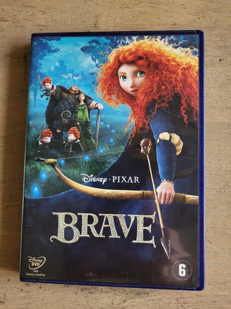 DVD Brave - Disney, Alle leeftijden, Ophalen of Verzenden, Zo goed als nieuw