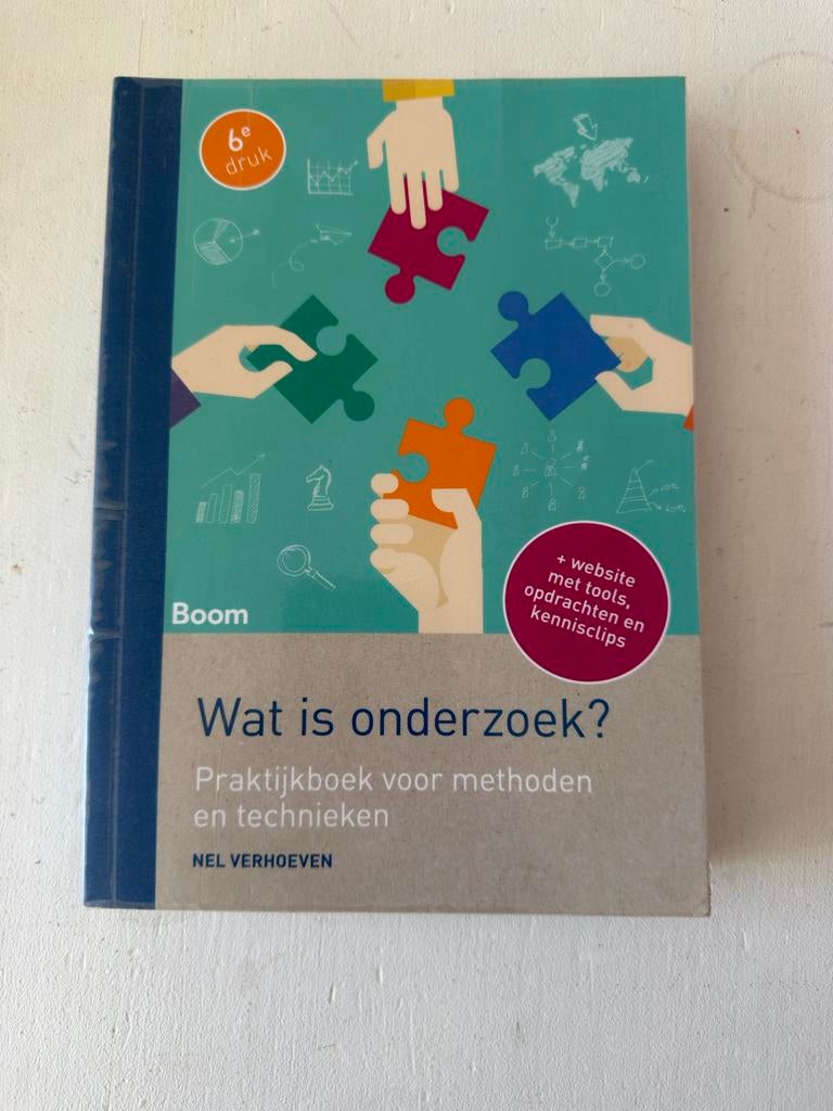 Wat is onderzoek? Praktijkboek methoden en technieken, Boeken, Ophalen of Verzenden, Gamma, Zo goed als nieuw, HBO