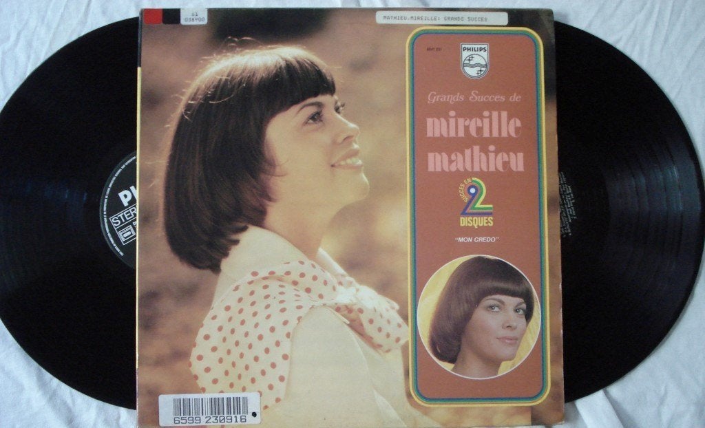 Mireille Mathieu - Grands succès de Mireille Mathieu, Gebruikt, Ophalen of Verzenden, 12 inch, Gatefold hoes
