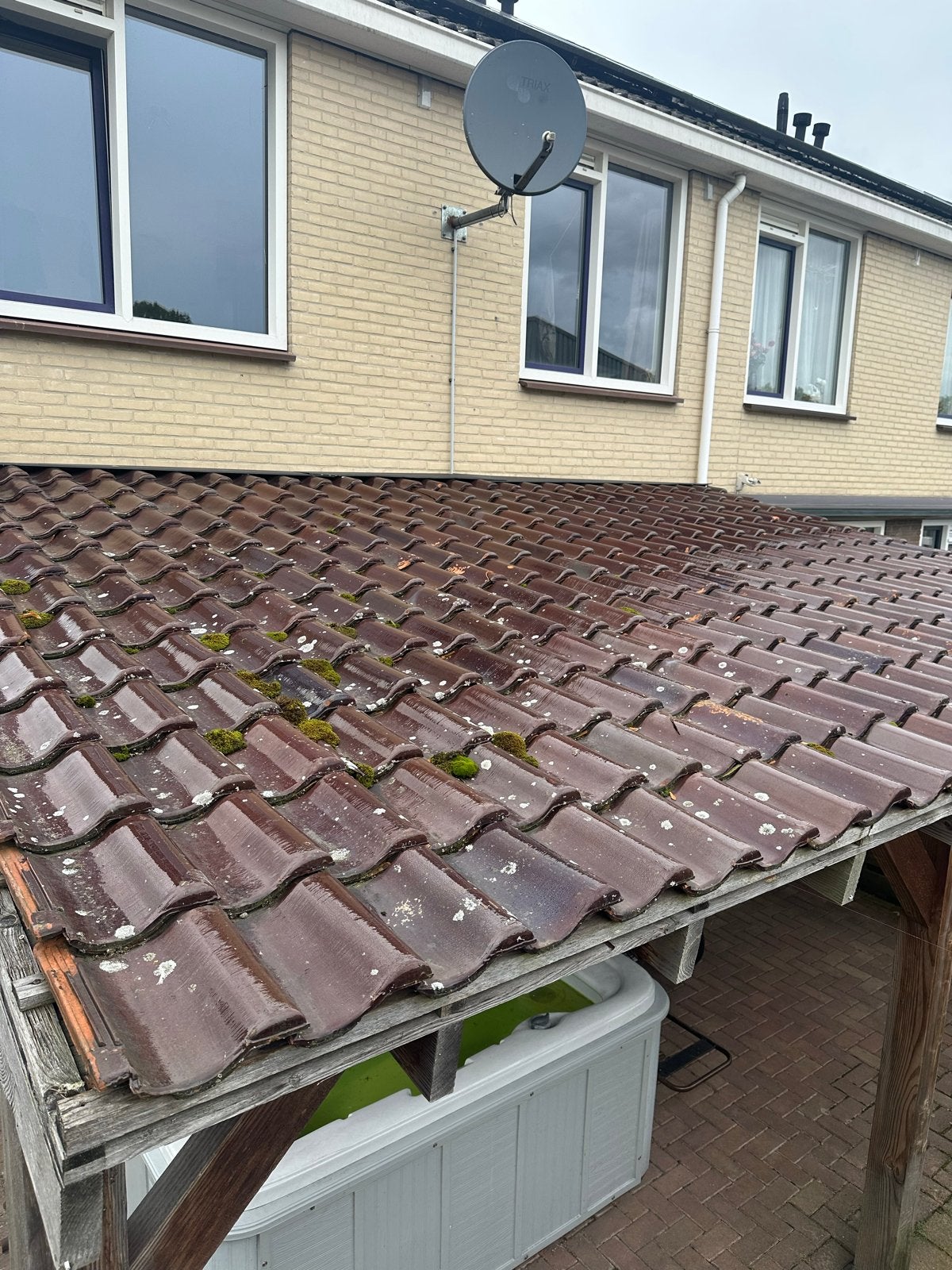 Gebruikte dakpannen - Ideaal voor overkapping of bijgebouw, Ophalen, Gebruikt, Steen of Klei, 15 m² of meer