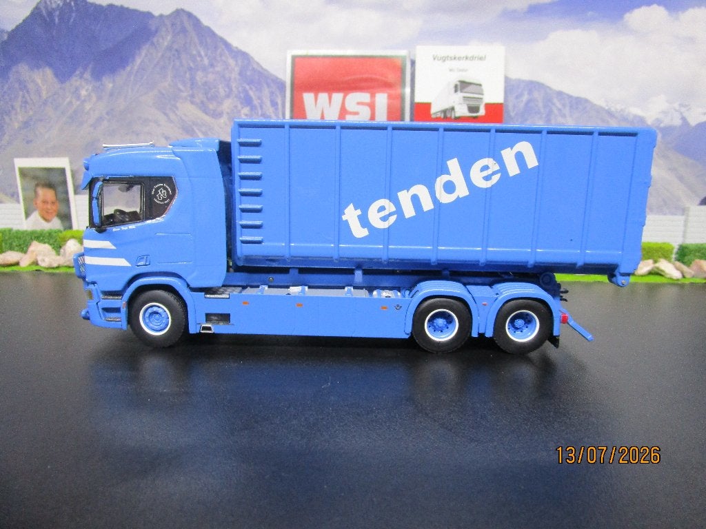 01-2806 tenden scania r normal cr20n6x2 wsi, Hobby en Vrije tijd, Modelauto's | 1:50, Ophalen of Verzenden, Nieuw, Bus of Vrachtwagen