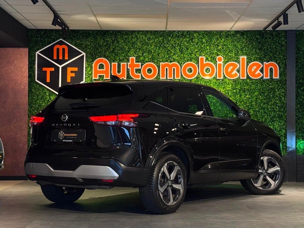 Nissan Qashqai 1.3 MHEV N-Connecta |360CAMERA|VIRTUAL|ACC|LA, Auto's, Nissan, Stof, Met garantie (alle), Bedrijf, Hybride Elektrisch/Benzine