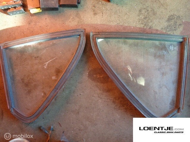zijruit met rubber bmw e21 baur 315 323i 320 318i 316, Gebruikt, Ophalen of Verzenden, BMW, BMW